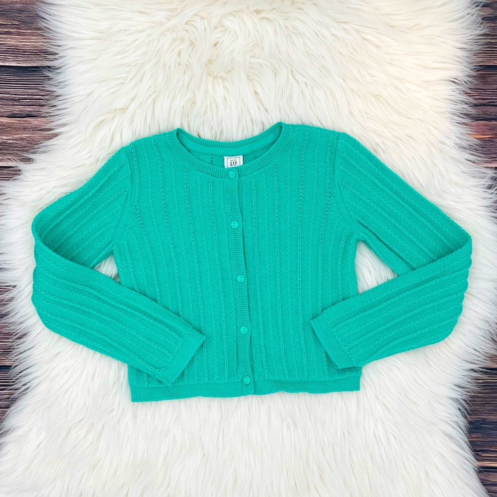 BabyGap Turquoise Cardigan